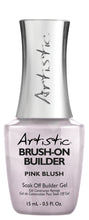 Load image into Gallery viewer, Artistic Nail Design Brush on Builder Gel 15ml - Pink Blush