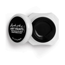 Load image into Gallery viewer, Artistic Nail Design Nail Art Paints - Black Crème