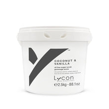 Load image into Gallery viewer, Lycon Coconut & Vanilla Sugar Scrub 2.5KG