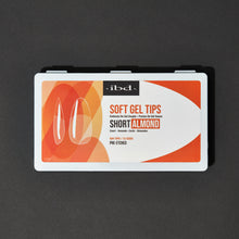 Load image into Gallery viewer, ibd Soft Gel Tips - Short Almond 504 Tips / 12 Sizes