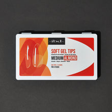 Load image into Gallery viewer, ibd Soft Gel Tips - Medium Almond 504 Tips / 12 Sizes