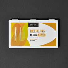 Load image into Gallery viewer, ibd Soft Gel Tips - Medium Square 504 Tips / 12 Sizes