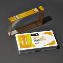 Load image into Gallery viewer, ibd Soft Gel Tips - Medium Square 504 Tips / 12 Sizes