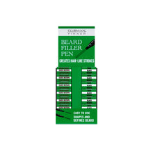 Load image into Gallery viewer, Clubman Beard Filler Pen Display 6pc Dark Brown, 6pc Black
