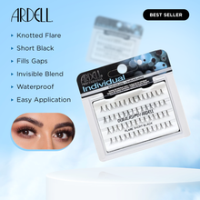 Load image into Gallery viewer, Ardell Lashes Duralash Individual Flare Knotted - Short Black