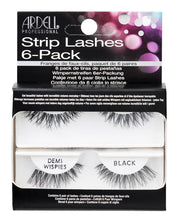 Load image into Gallery viewer, Ardell Lashes Invisibands Natural Demi Wispies Black 6pk