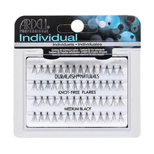 Load image into Gallery viewer, Ardell Lashes Flared Knot-Free Individuals - Medium Black - Professional Salon Brands