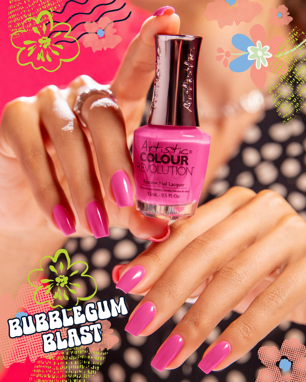 Artistic Bloom Rush Bubblegum Blast Lacquer 15ml