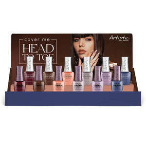 HEAD TO TOE COLOUR GLOSS COLOUR REVOLUTION 12PC DISPLAY