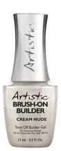 Load image into Gallery viewer, Artistic Nail Design Brush on Builder Gel 15ml - Cream Nude
