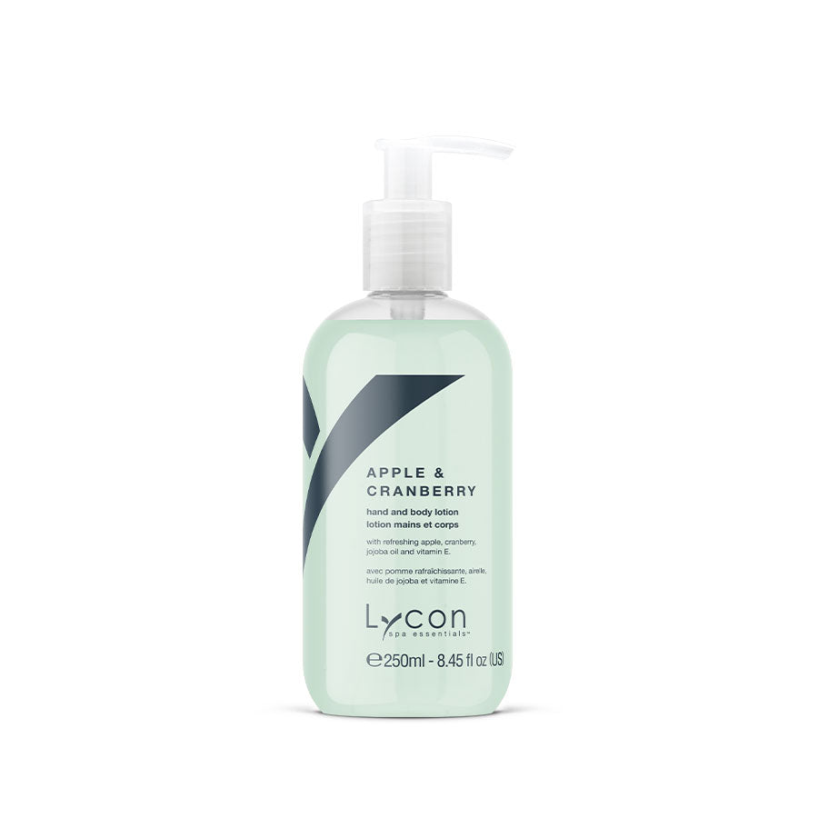 LYCON APPLE & CRANBERRY HAND & BODY LOTION 250ML