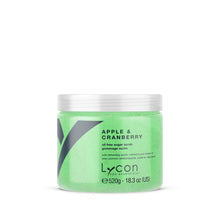 Load image into Gallery viewer, LYCON APPLE &amp; CRANBERRY SUGAR SCRUB 520G
