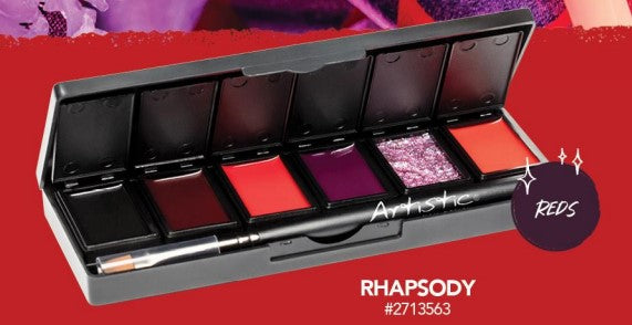 Artistic Nail Design Rhapsody Gel Palette - 6-piece set