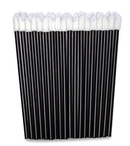 Elleebana Brow Henna - Doe Foot / Angled Lip Brush Applicators 50PK