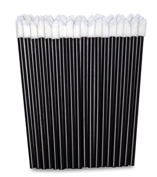 Elleebana Brow Henna - Doe Foot / Angled Lip Brush Applicators 50PK