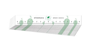 Elleebana Brow Measuring Tape 25 Pack