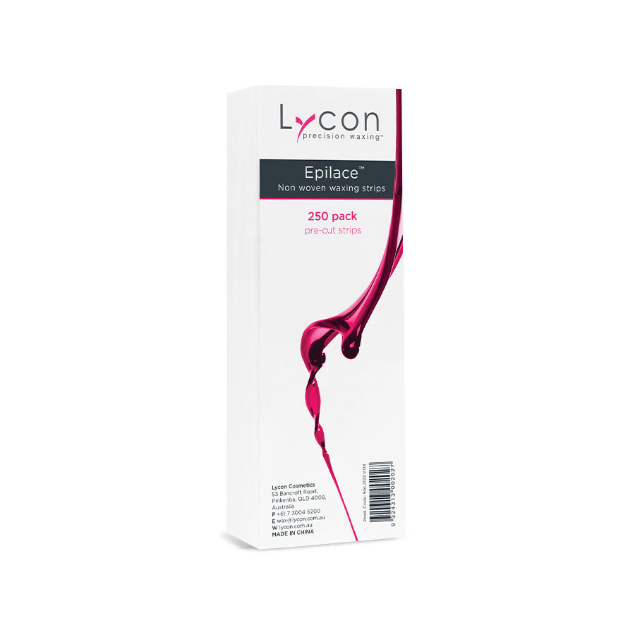 Lycon Epilace Pre Cut Waxing Strips 250PK