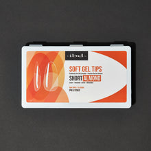 Load image into Gallery viewer, ibd Soft Gel Tips - Short Almond 504 Tips / 12 Sizes
