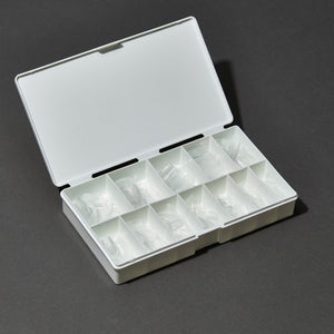 ibd Soft Gel Tips - Medium Square 504 Tips / 12 Sizes