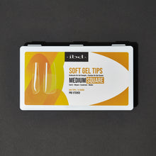 Load image into Gallery viewer, ibd Soft Gel Tips - Medium Square 504 Tips / 12 Sizes
