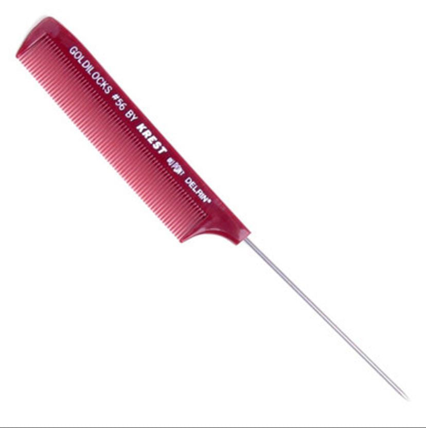 Krest Goldilocks No. 56 Metal Tail Comb – 23cm