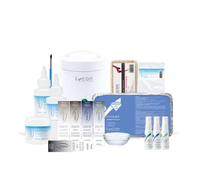 Lycon Eyebrow Precision Wax and Tint Kit