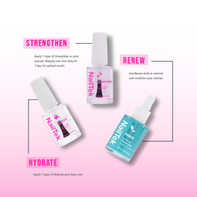 Load image into Gallery viewer, Nail Tek Nail Therapy For Hard Brittle Nails 3pc Kit
