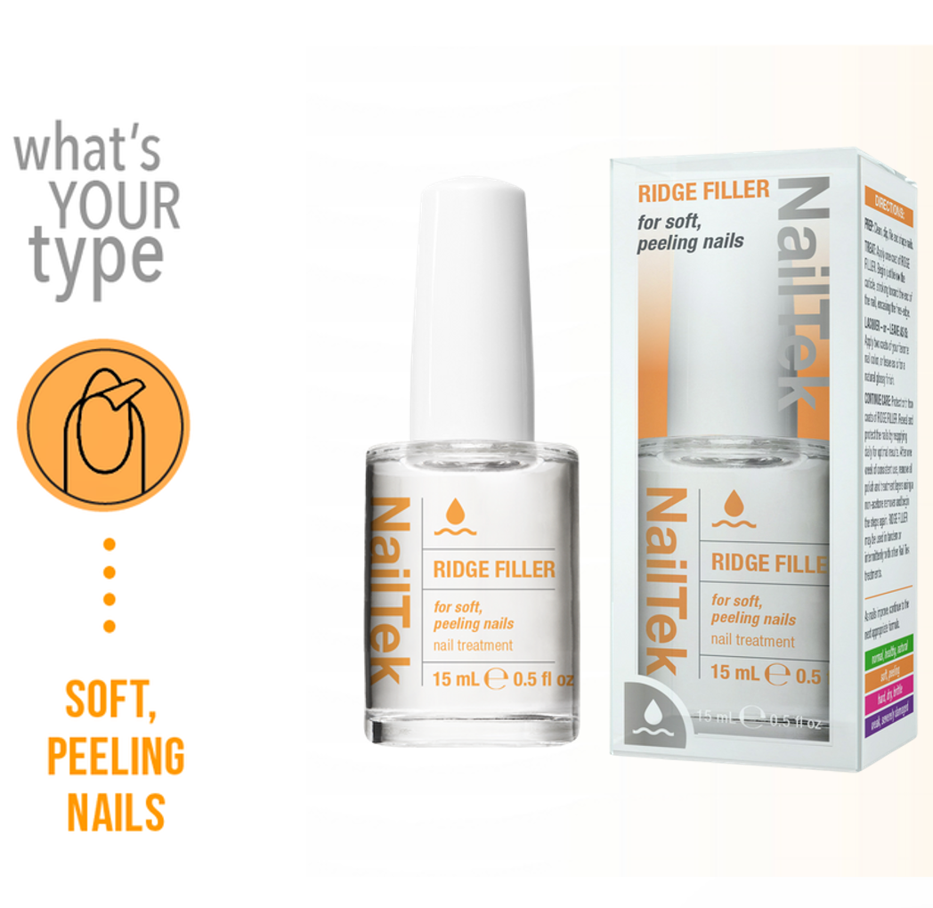 Nail Tek Ridge Filler For Soft Peeling Nails 15ml
