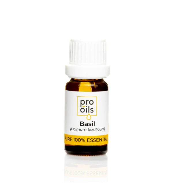 Pro Oils Basil Pure 100% Essential Oil