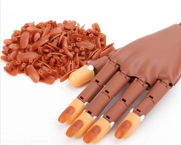 Nail Tips for Practice Hand Refill 100pk