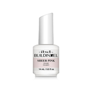 ibd Building Gel Bottle -  Sheer Pink 14ml