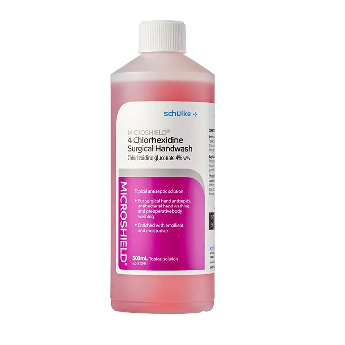 MICROSHIELD 4 SURGICAL HANDWASH 500ML