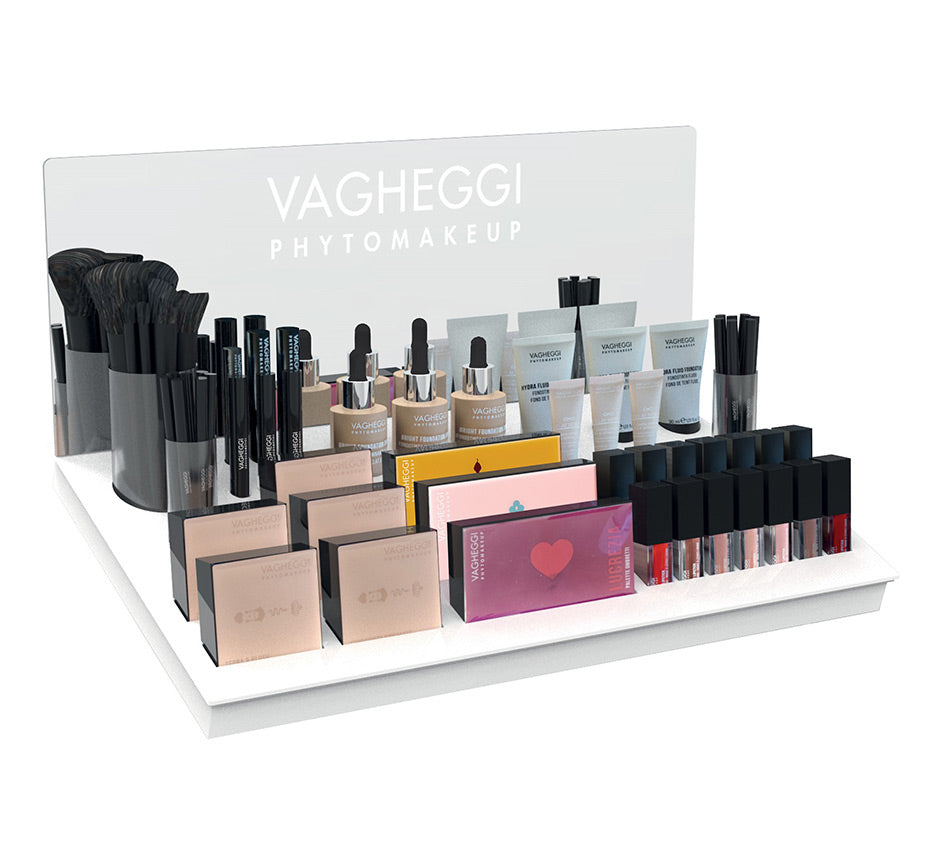 VAGHEGGI MAKE UP COUNTER DISPLAY
