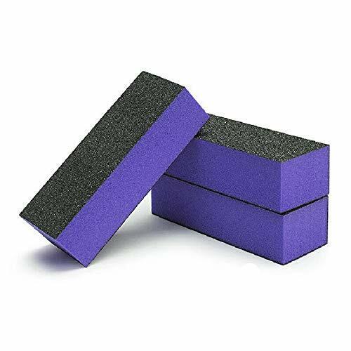 Purple Sanding 3-Way 60/60/100 Nail Buffer Blocks