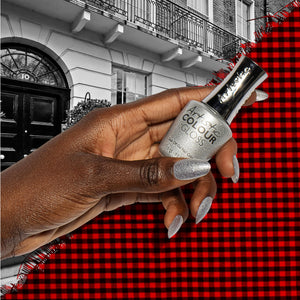 Artistic Gel I MAKE THE RULES - Silver Brushed Metal Foil GEL - Professional Salon Brands