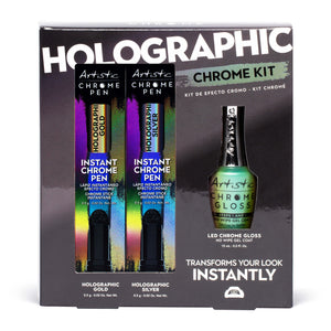 CHROME 3PC KIT - HOLOGRPAHIC LOOK