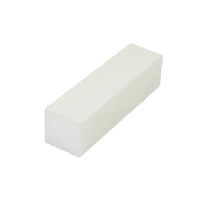 White Sanding Block 100/100 grit - Professional Salon Brands