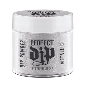 Artistic Dip I MAKE THE RULES - Silver Brushed Metal Foil DIP - Professional Salon Brands