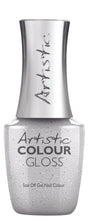 Load image into Gallery viewer, Artistic Gel I MAKE THE RULES - Silver Brushed Metal Foil GEL - Professional Salon Brands
