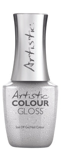 Artistic Gel I MAKE THE RULES - Silver Brushed Metal Foil GEL - Professional Salon Brands