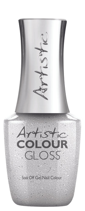 Artistic Gel I MAKE THE RULES - Silver Brushed Metal Foil GEL - Professional Salon Brands
