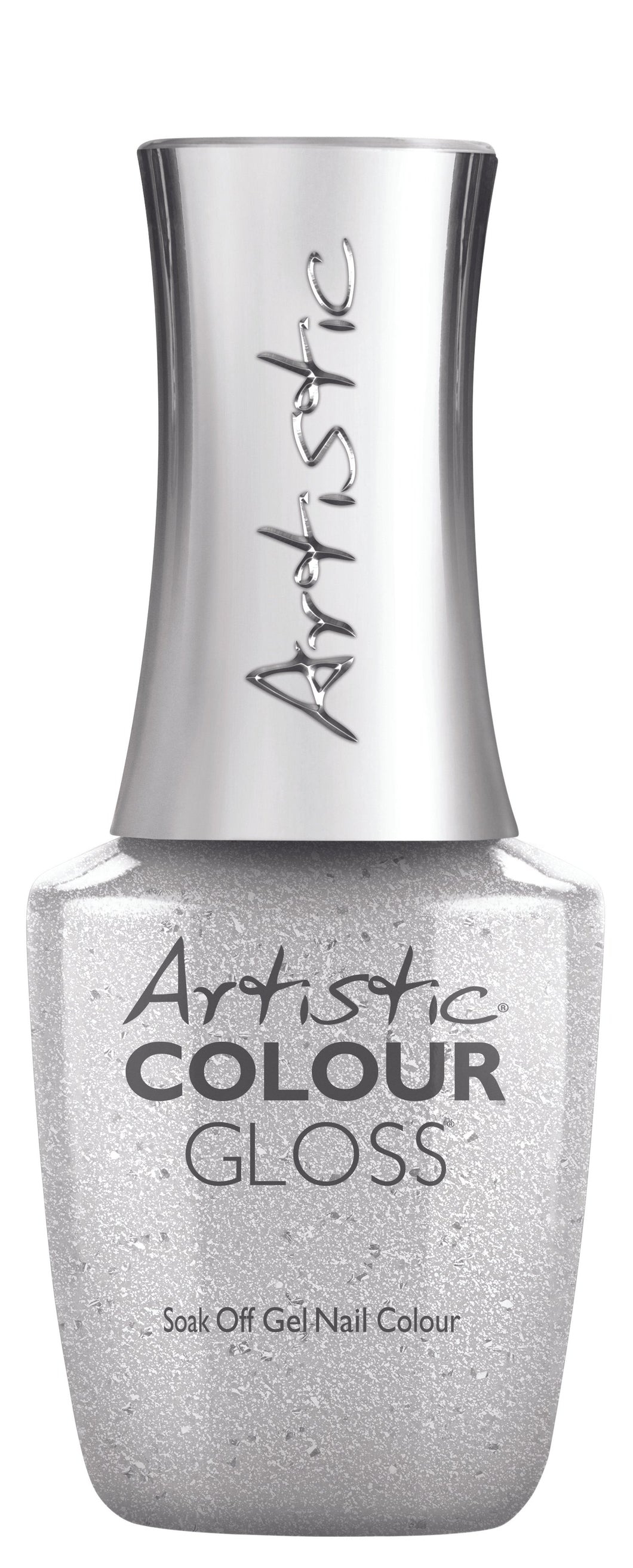 Artistic Gel I MAKE THE RULES - Silver Brushed Metal Foil GEL - Professional Salon Brands