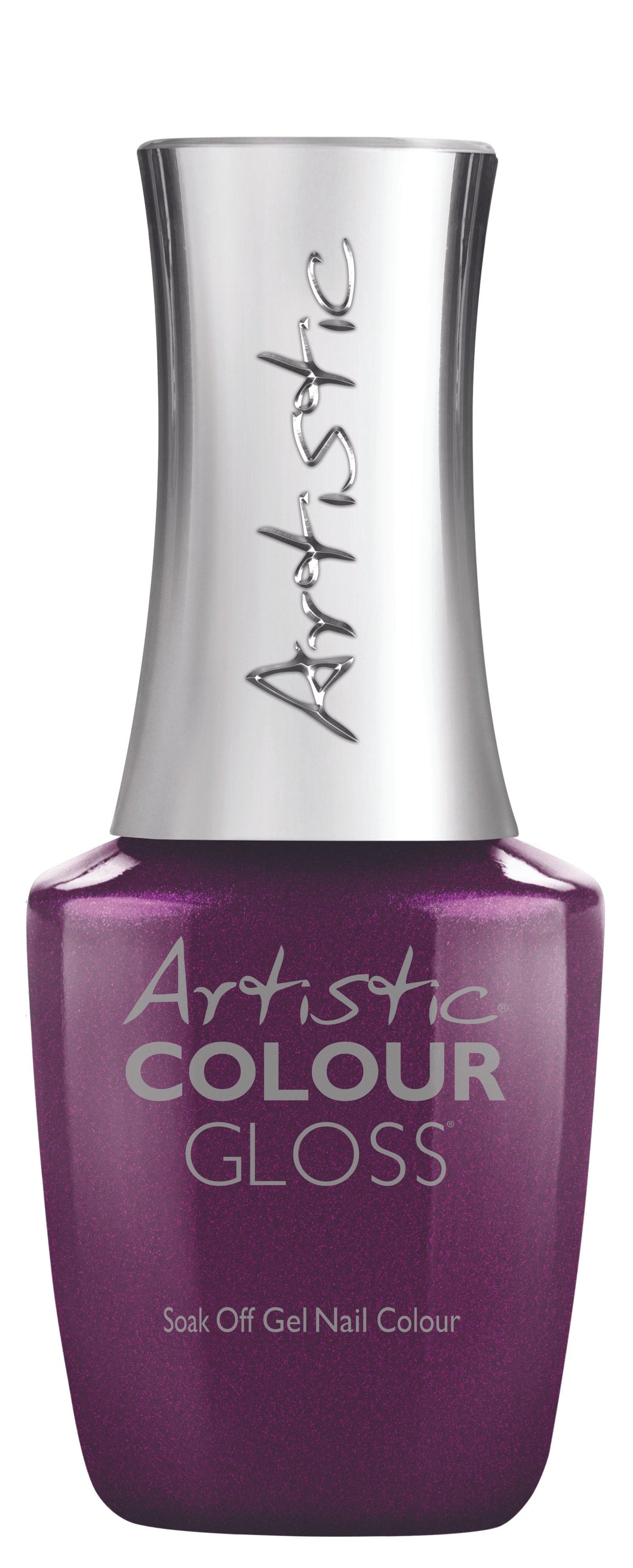 Artistic Gel TAILORED TARTAN - Dark Purple Shimmer GEL - Professional Salon Brands