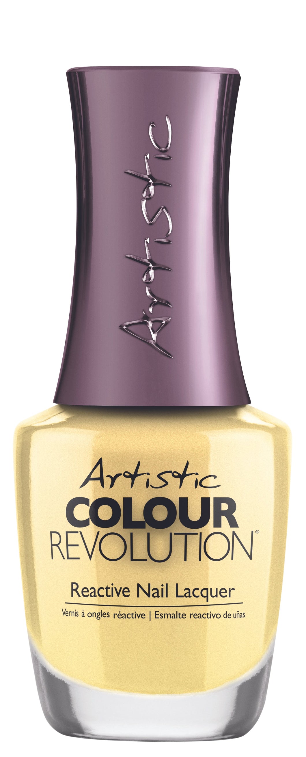 ARTISTIC NAIL LACQUER - GODDESS OF LIGHT - IRIDESCENT YELLOW CREME