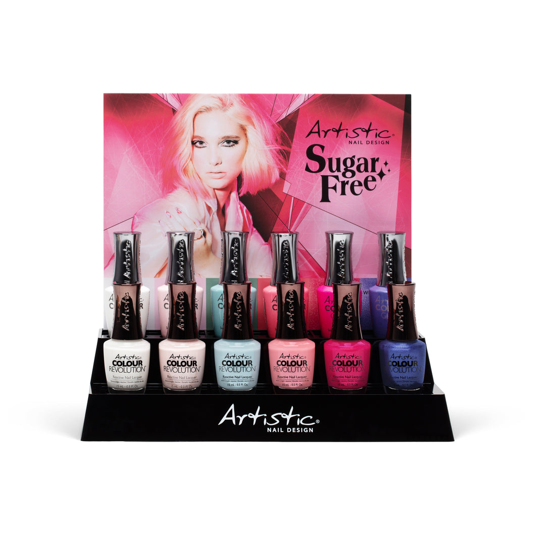 Artistic Sugar Free 12pc Display - Professional Salon Brands