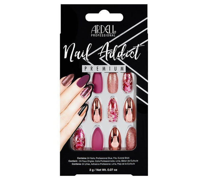 Ardell Nail Addict - Chrome Black Foil - Professional Salon Brands