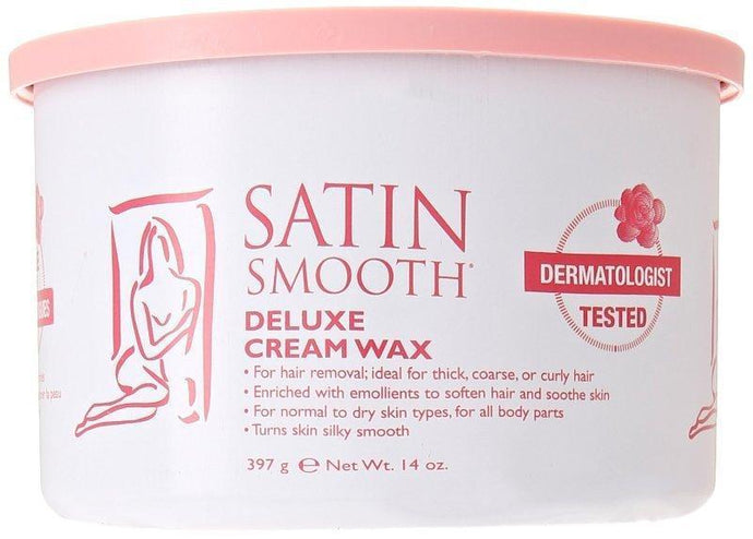 Satin Smooth Deluxe Cream Strip Wax 397g - Professional Salon Brands