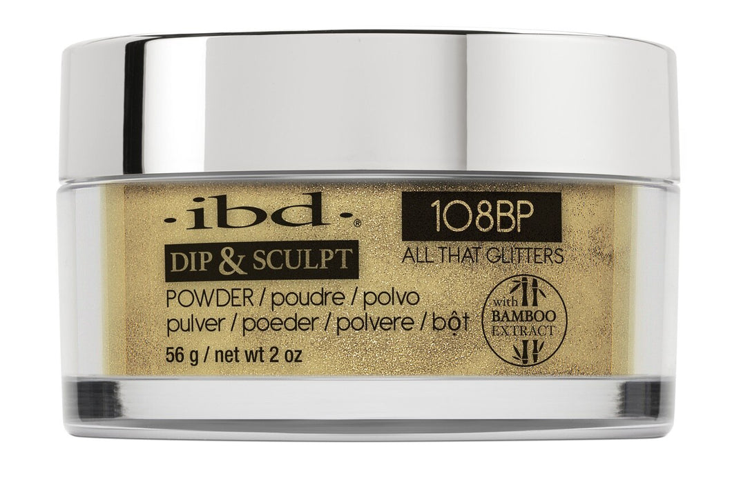 IBD DUAL DIP ALL THAT GLITTERS 56g - Professional Salon Brands