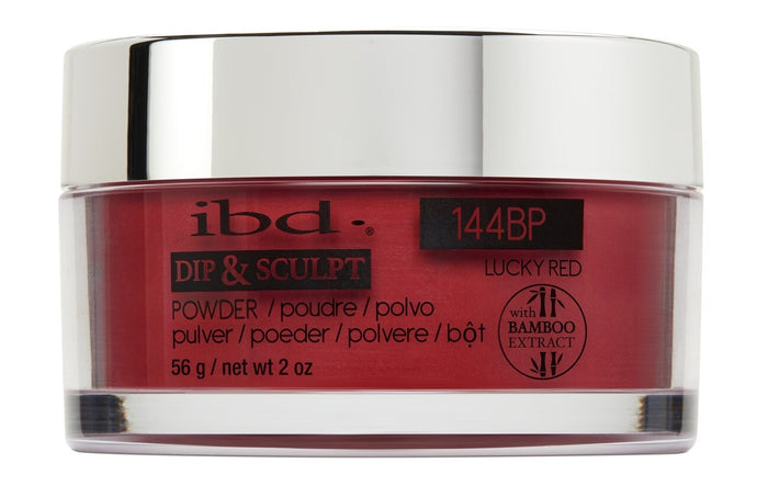IBD DUAL DIP LUCKY RED 56g - Professional Salon Brands