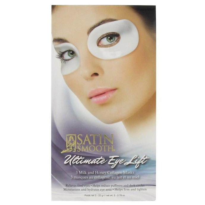 Satin Smooth Ultimate Eye Lift Collagen Mask 3 pack - Professional Salon Brands